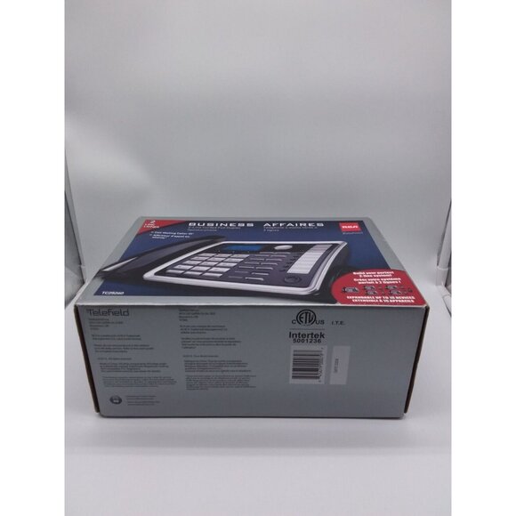 RCA Business Phone 2 Line Corded Full Duplex TC25260 Speakerphone Call Waiting - Picture 7 of 16
